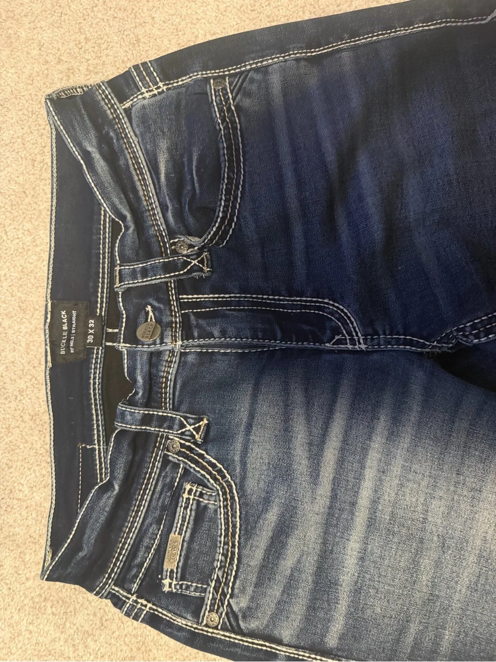 Buckle Black Men’s Three Straight Stretch Jean